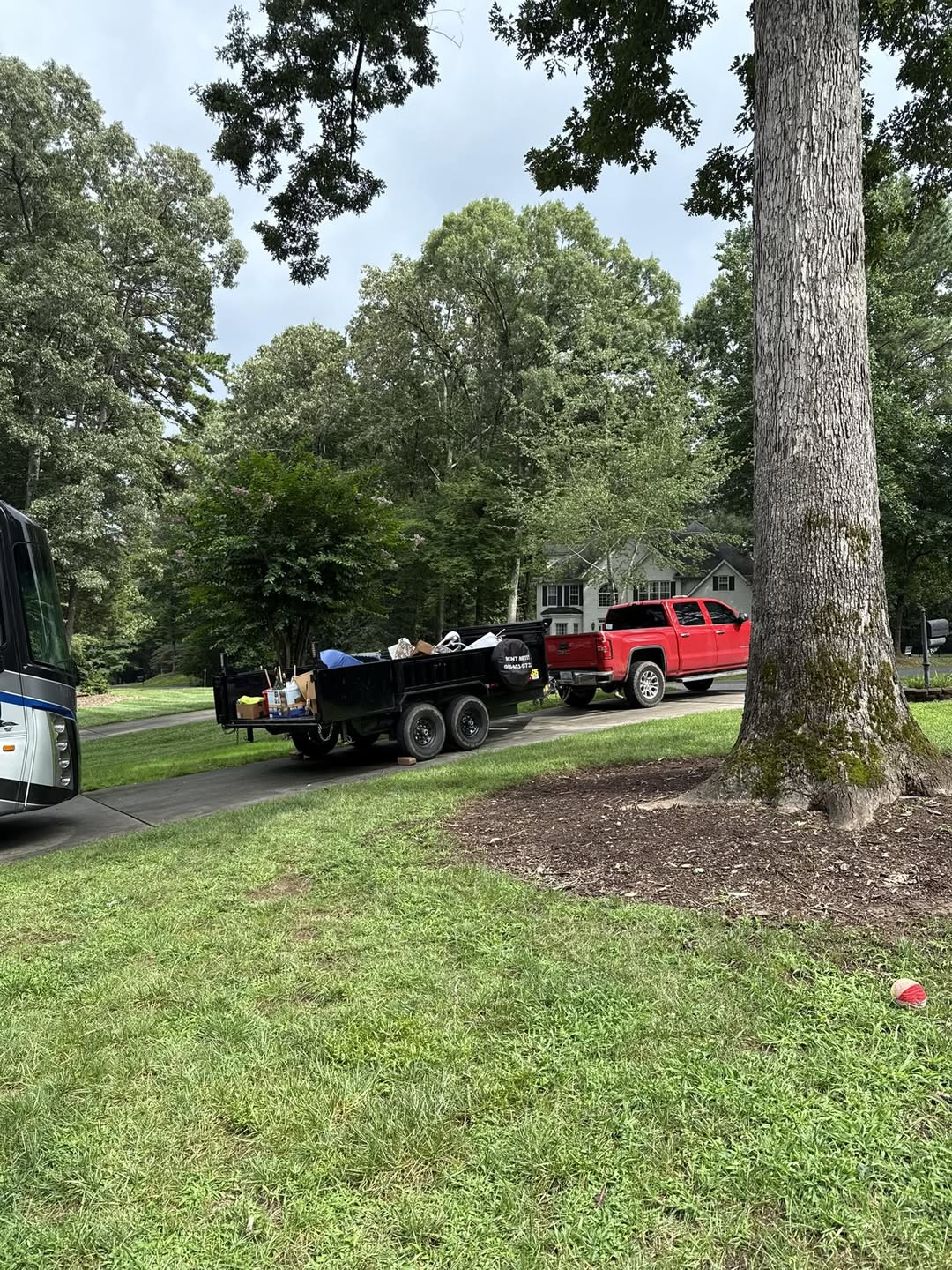 Junk removal job in progress